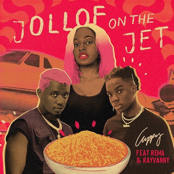 Music: DJ Cuppy x Rema x Rayvanny – “Jollof On The Jet”