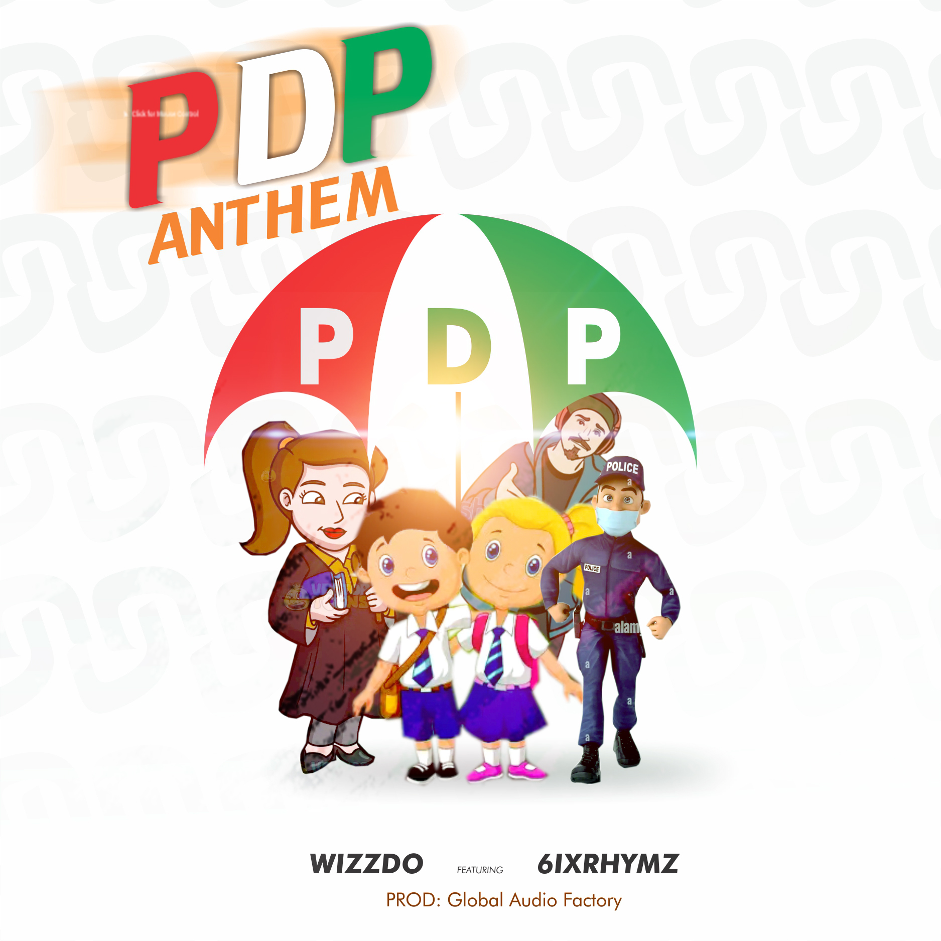 DOWNLOAD MUSIC: Wizzdo ft 6ix Rhymz – PDP ANTHEM