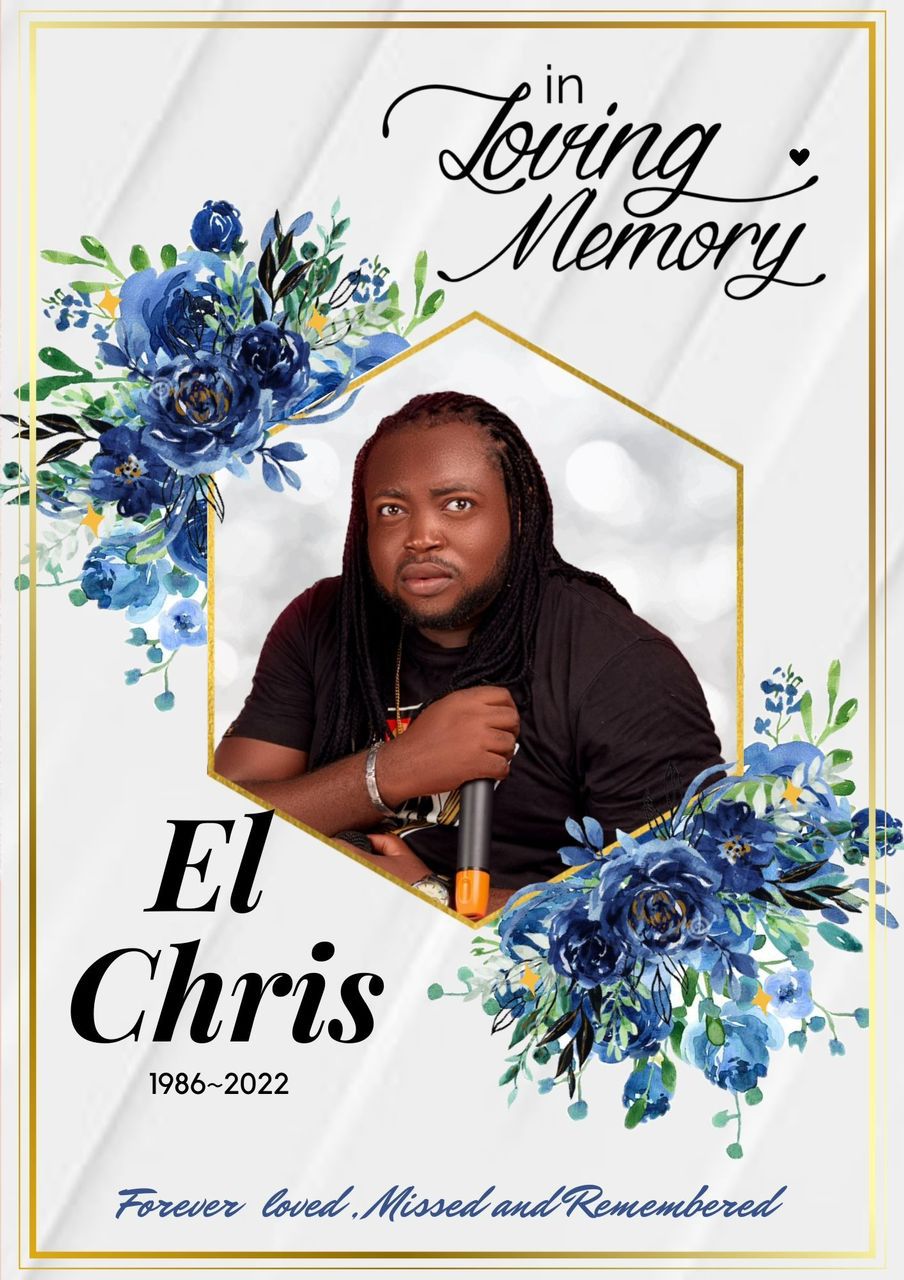 IN LOVING MEMORY Of TIEMAKO ELVIS AKA HYPE-MAN EL CHRIS